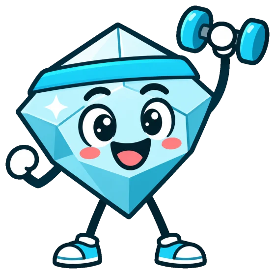 Jules, the Liftrung gem, smiling at the top of the ladder
